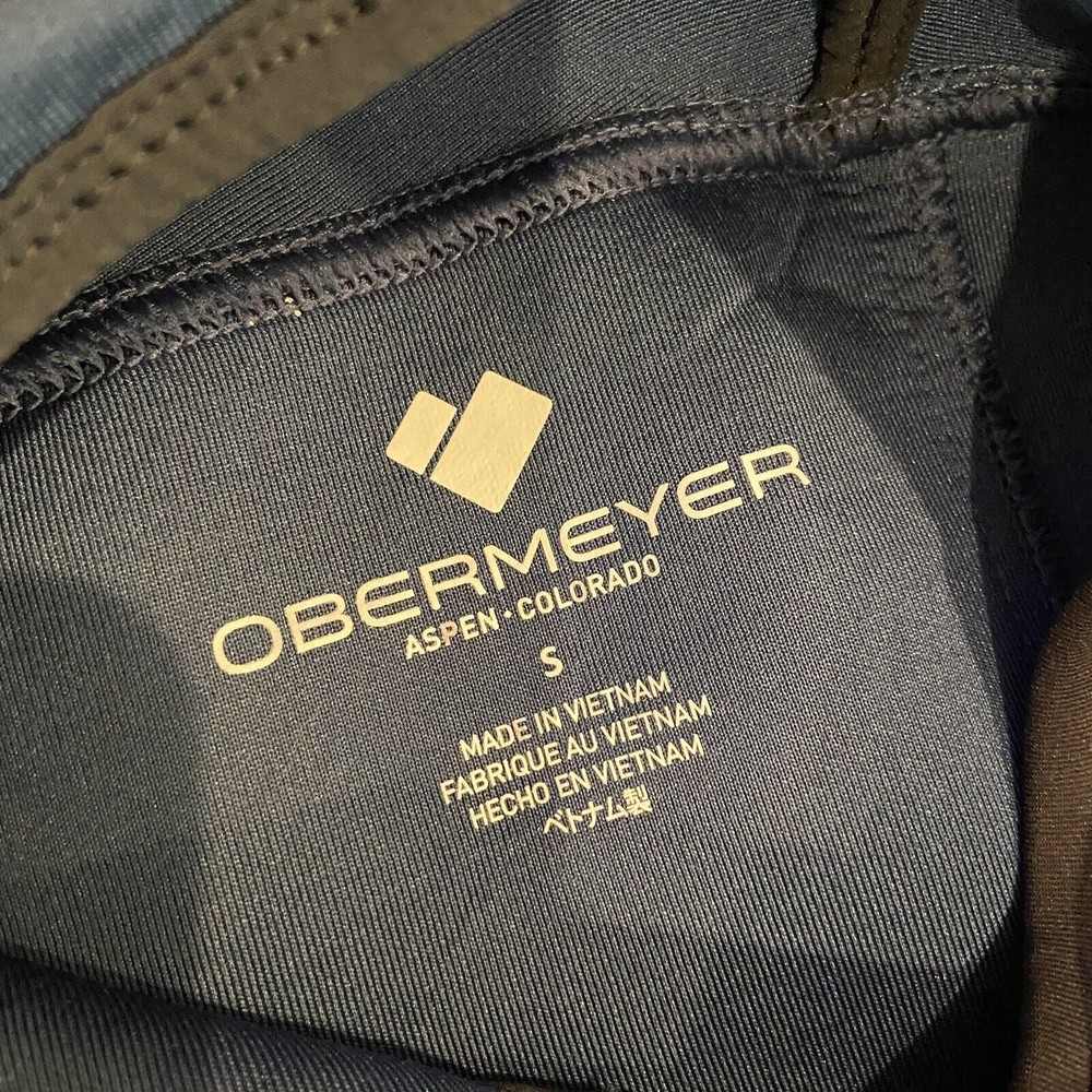 Obermeyer Women’s Lila Fleece Pullover Hooded Pockets Blue Size S EUC - Picture 10 of 12